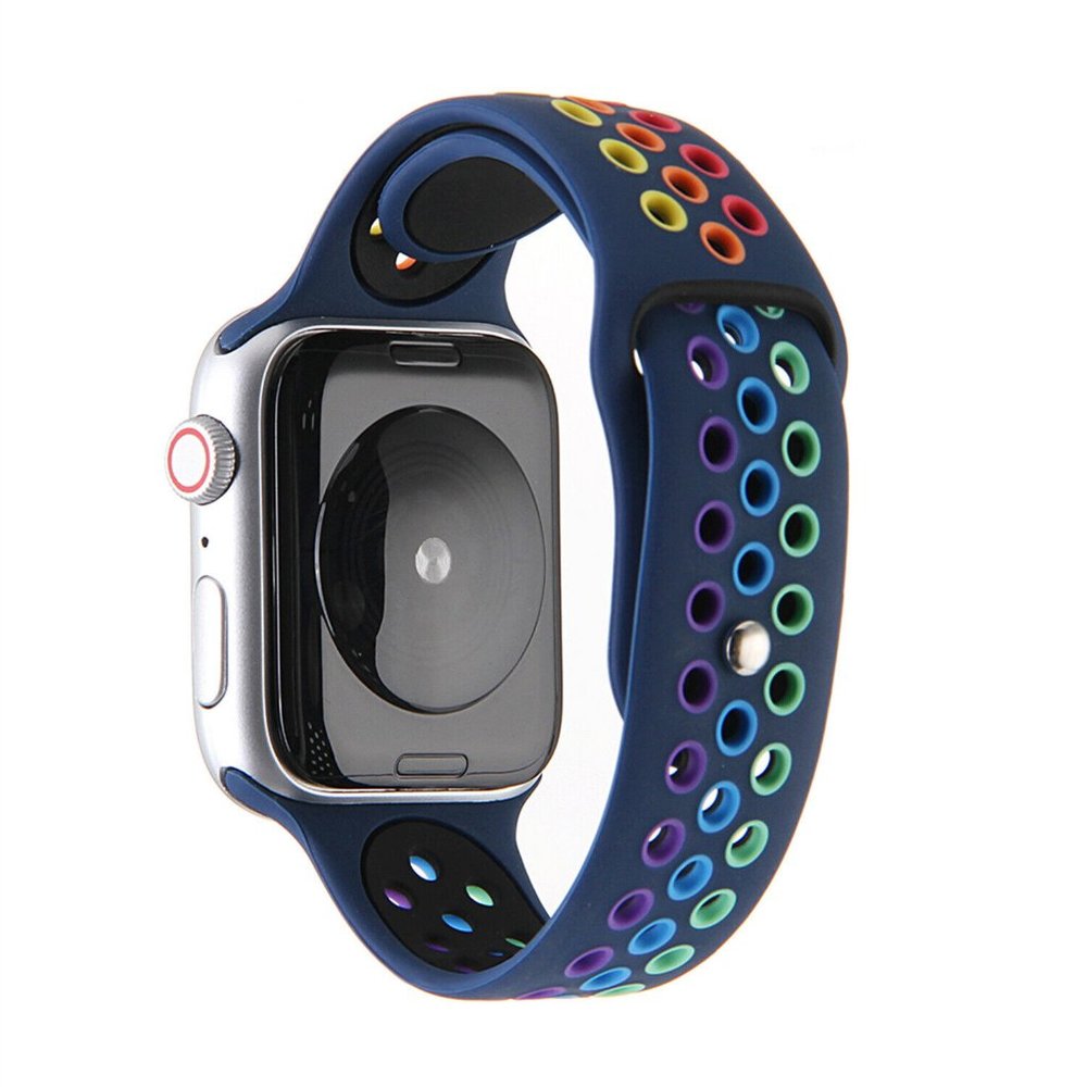 Silicone Replacement Watch Strap for Apple Watch - Picture 4 of 17